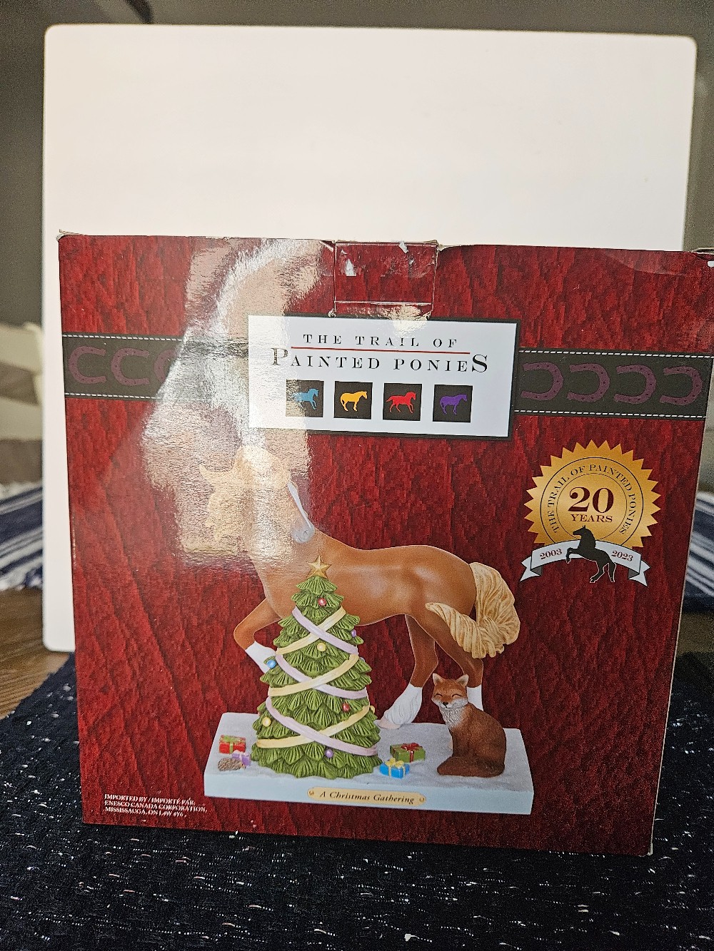 NIB Painted Ponies A Christmas Gathering