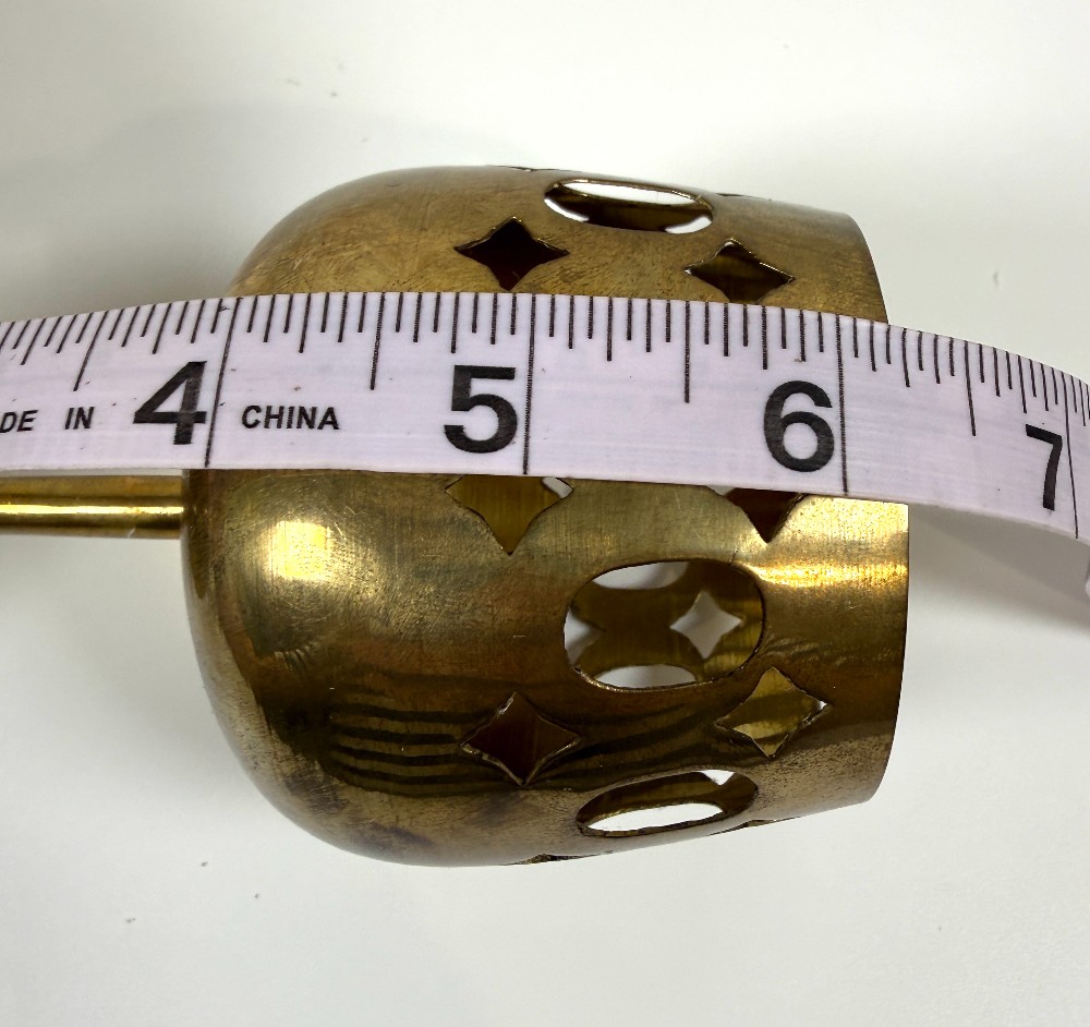 Brass Candle Holder Goblet