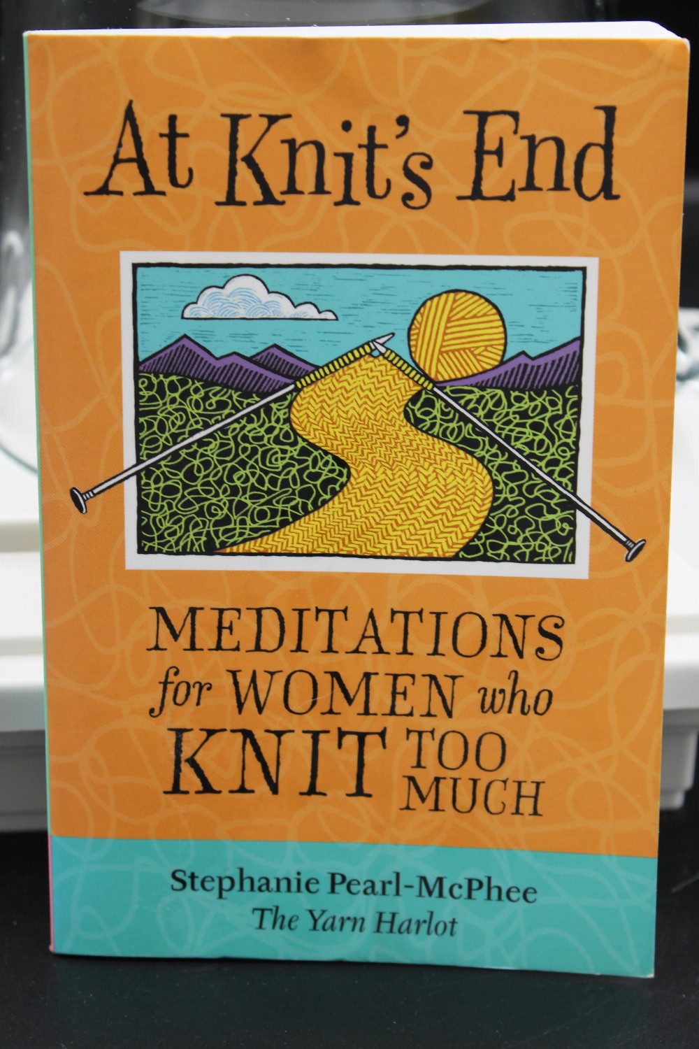Paperback book AT KNIT'S END by Stephanie Pearl-McPhee