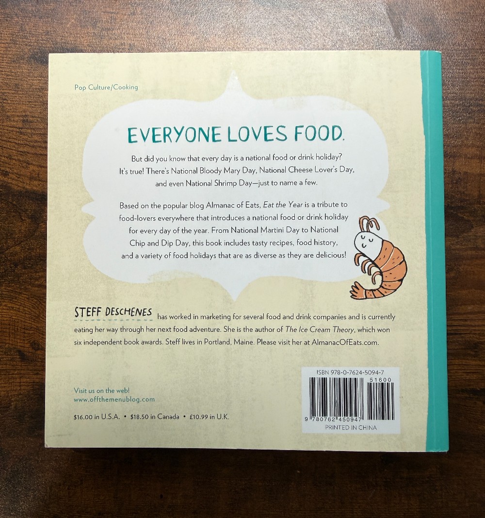 Eat the Year Food Holidays Book