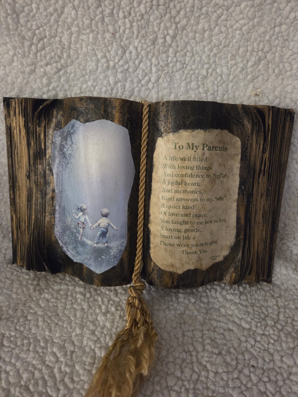 VTG 1983 Judith Bond To My Parents