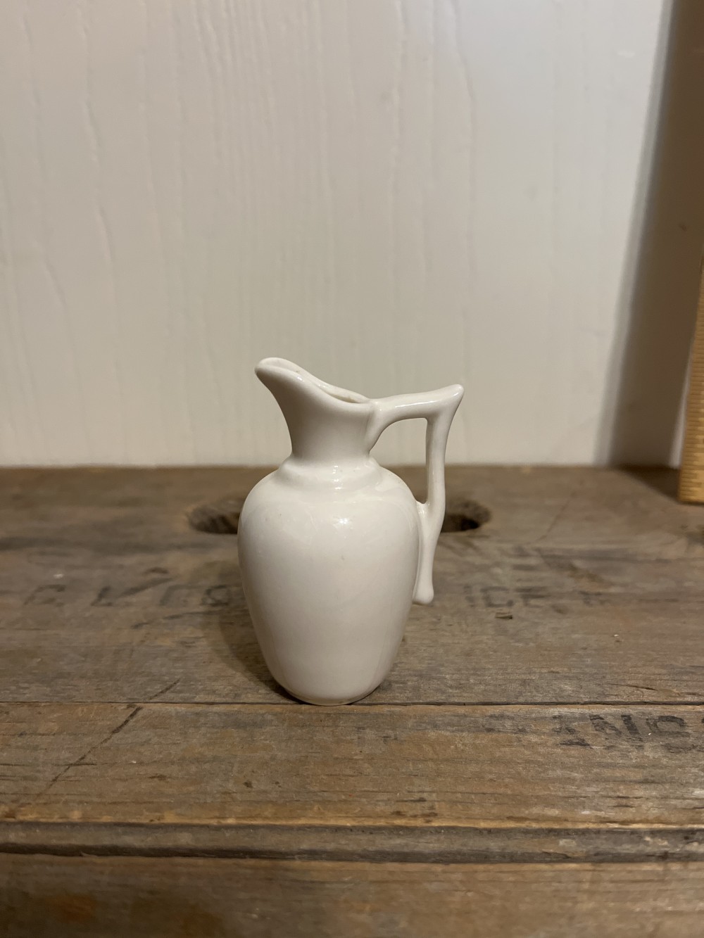 Vtg miniature ceramic pitcher