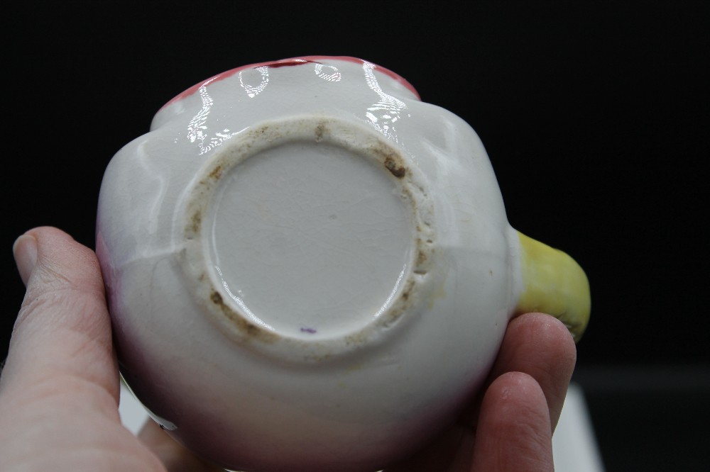 Vtg 3pc kitsch antrhopomorphic cow tea set AS IS