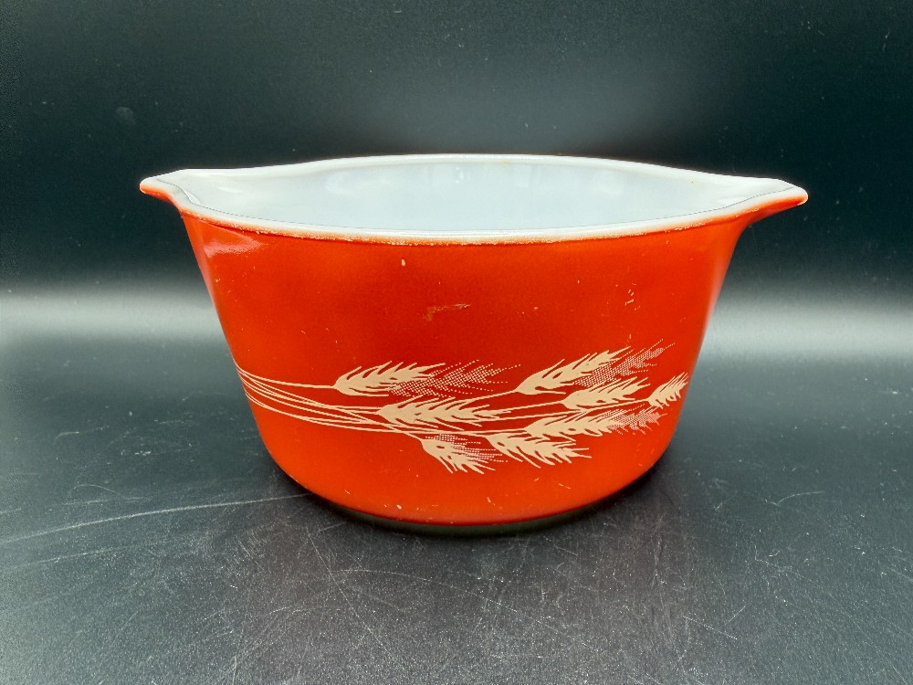 Pyrex 473 Autumn Harvest Wheat