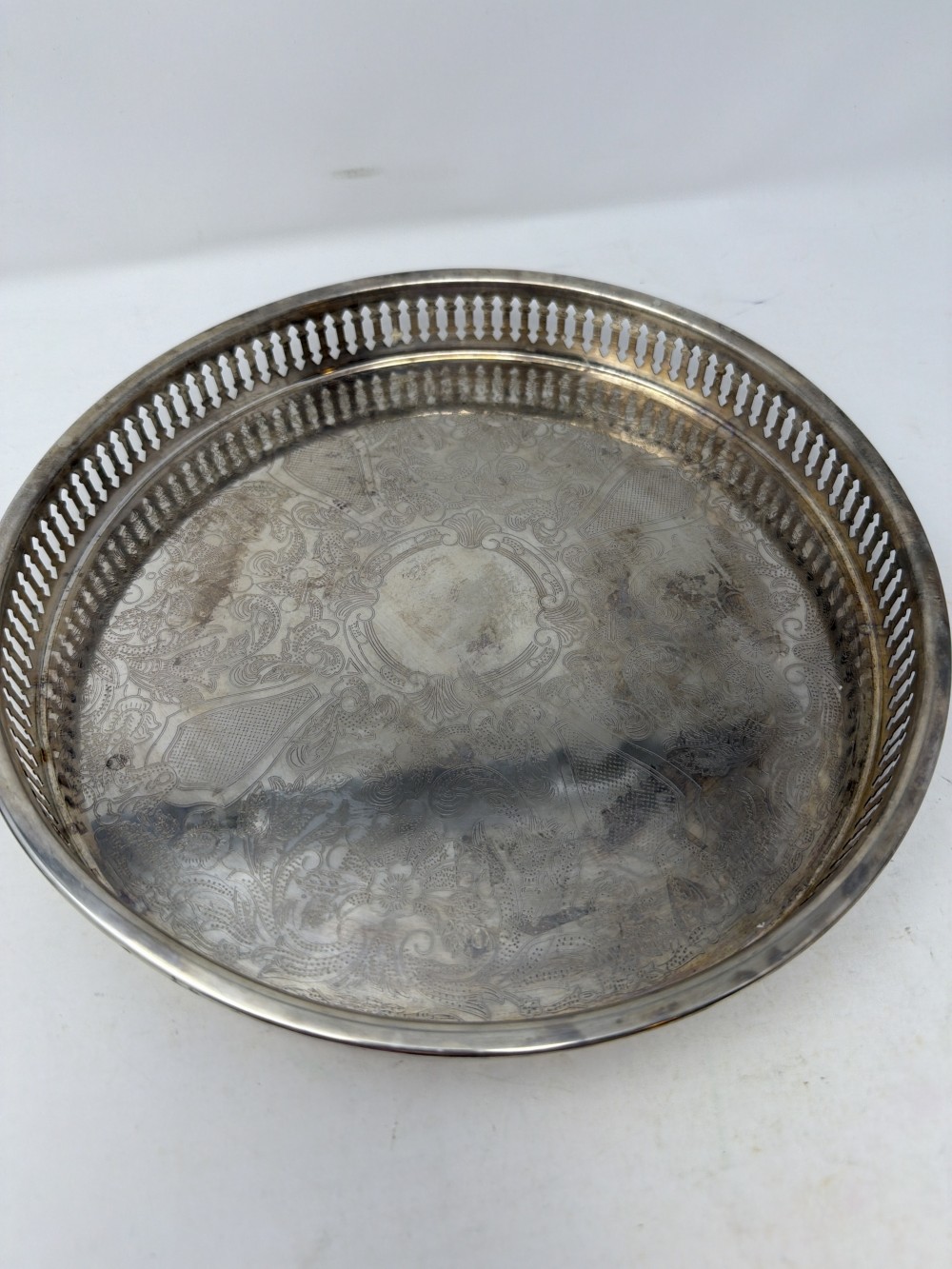 Vtg Leonard Silverplate Tray