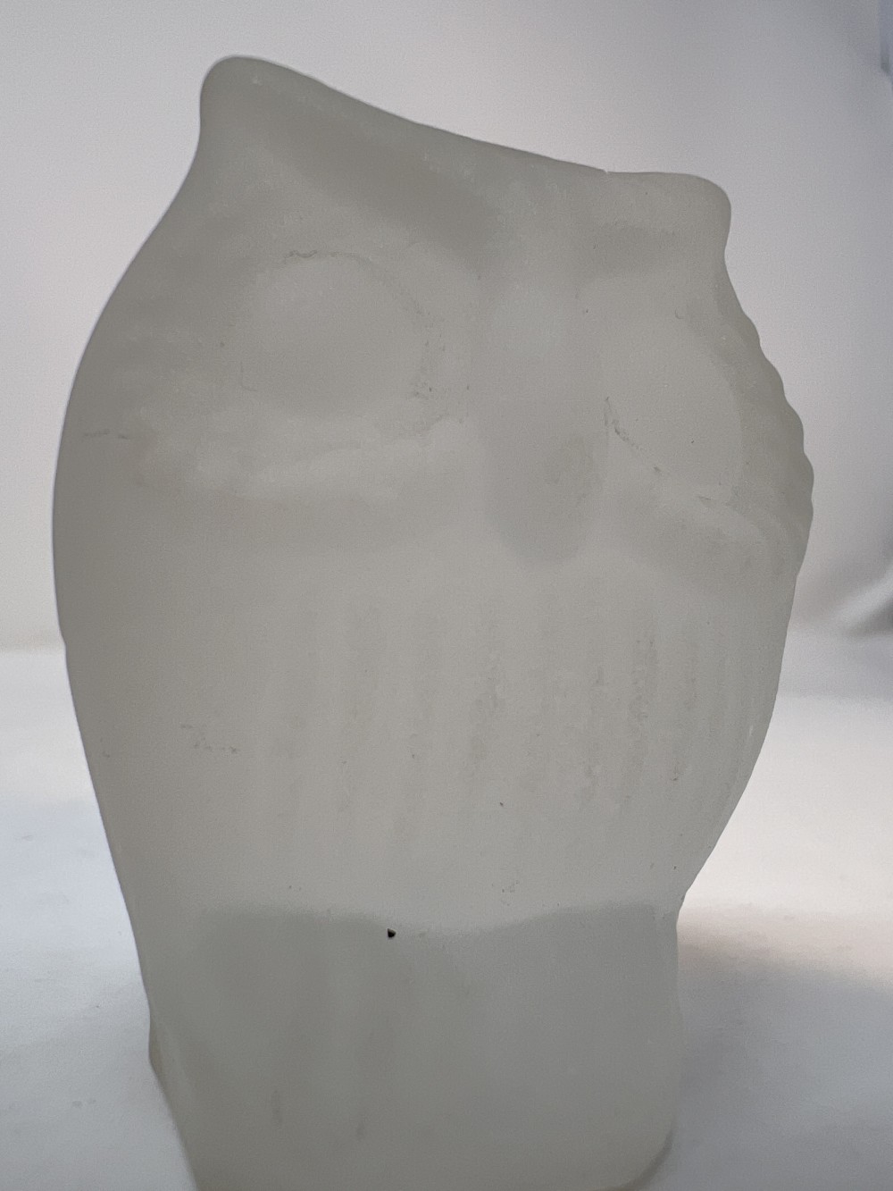 Vintage Leonard Glass Owl small