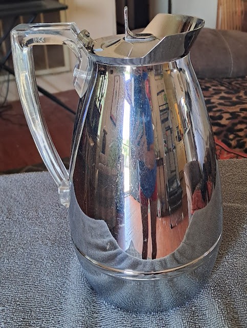 American Thermos Chrome Coffee Server & Pitcher