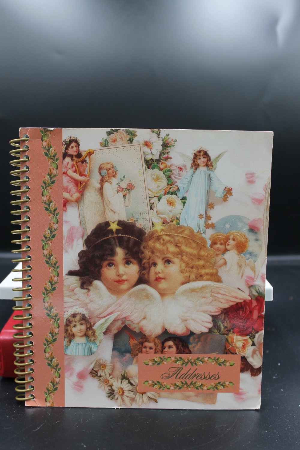 Victorian-syle address book