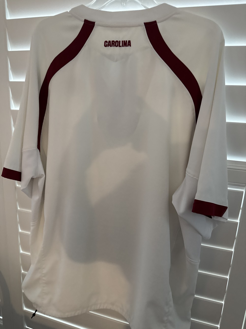S/S UNDER ARMOUR, WHITE  QUARTER ZIP, XL