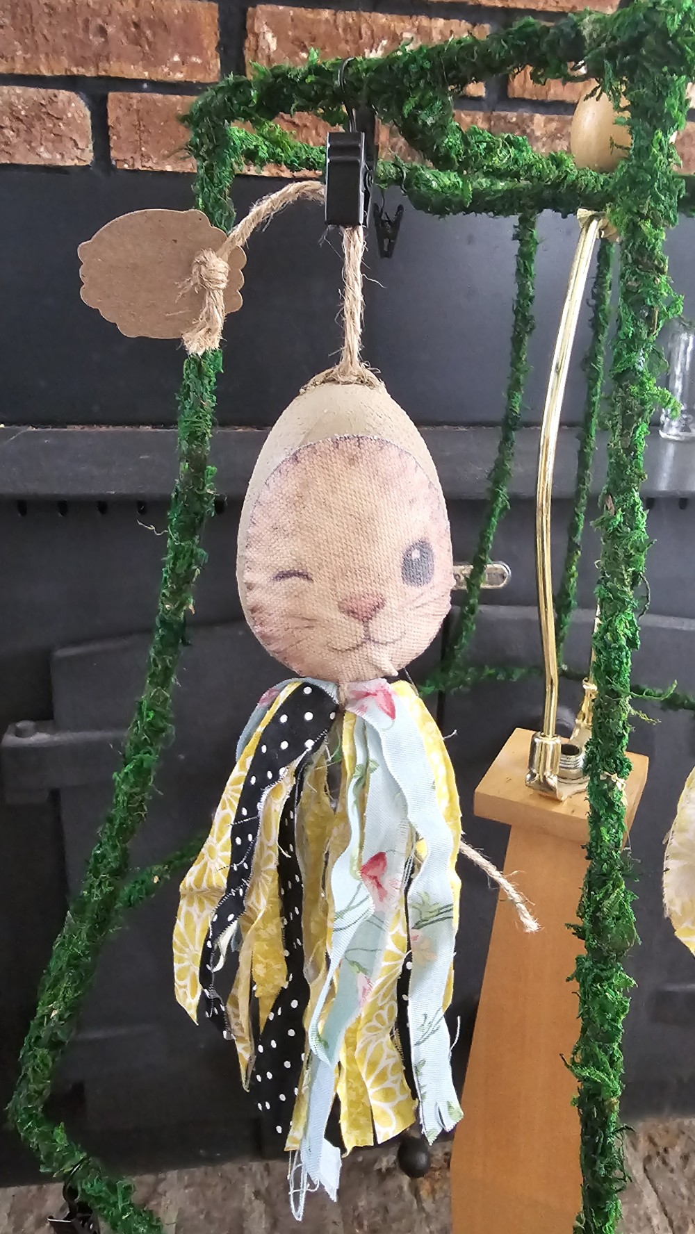 Easter Basket tassel/ ornament (Bunny)