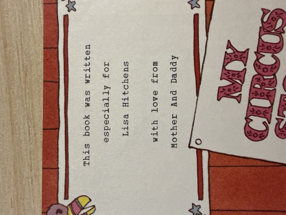 My Circus Story-Personalized Me Story (Lisa)