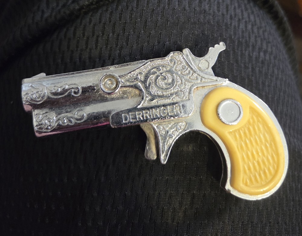 VTG Derringer Toy Cap Gun 3.5