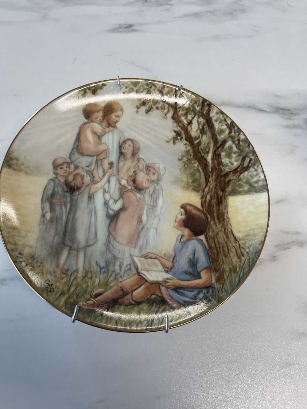 Fine China plate “I Love to Hear the Story”