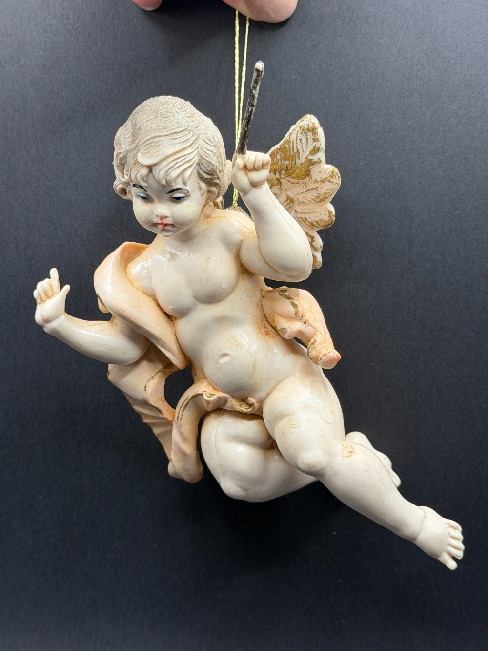 Italian Cherub Ornaments Lg.