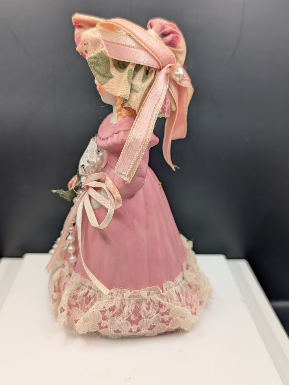Vintage Bell lady in dress