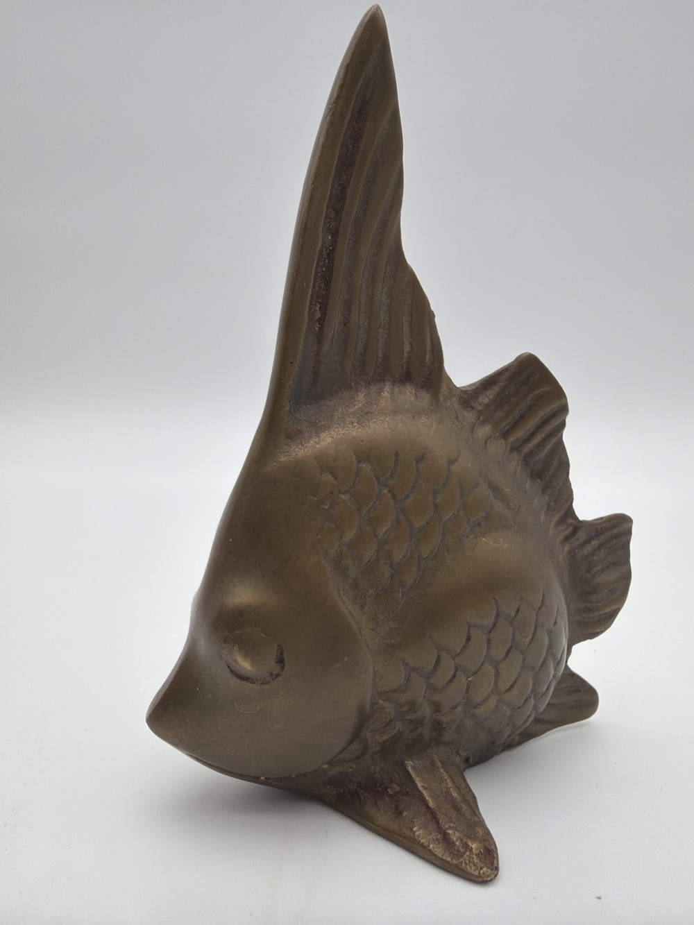 Vintage Brass Angelfish