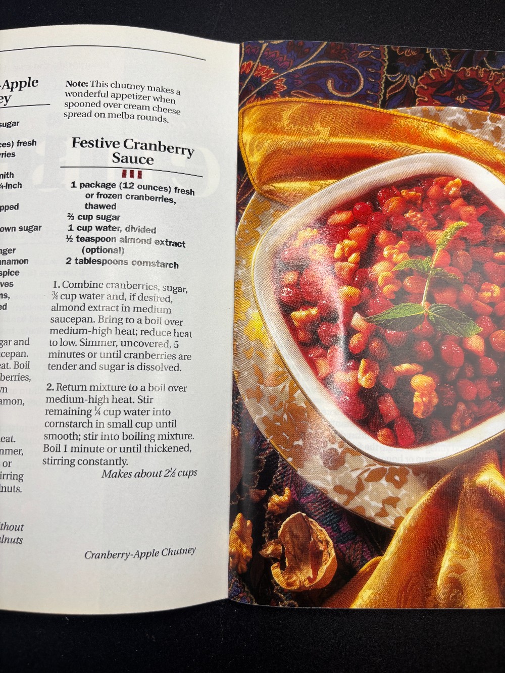 Cookbook Home for the Holidays Thanksgiving Classics 2002
