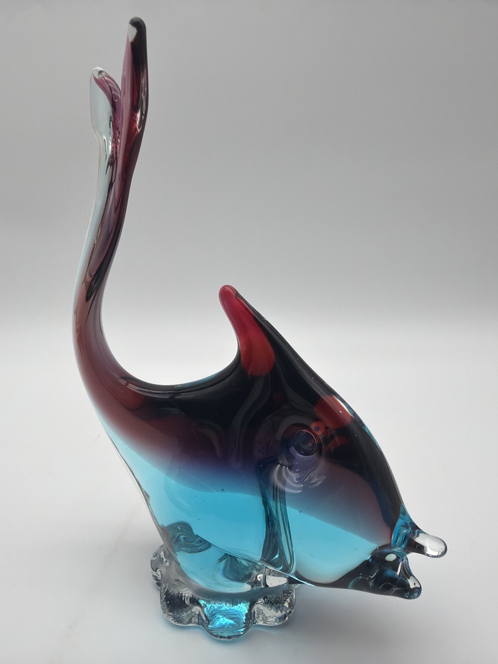 Hand-Blown Murano Style Glass Fish