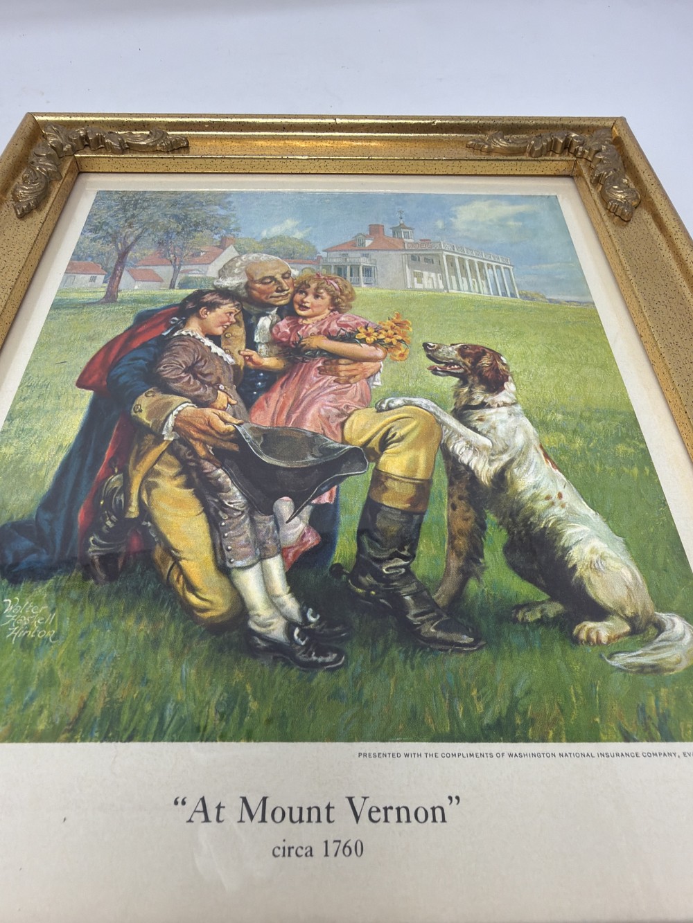 George Washington patriotic print