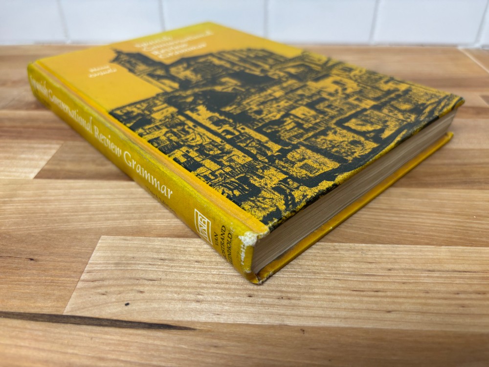Book Spanish Conversational Review Grammar Third Edition Hesse Orihuela 1970 Hardcover