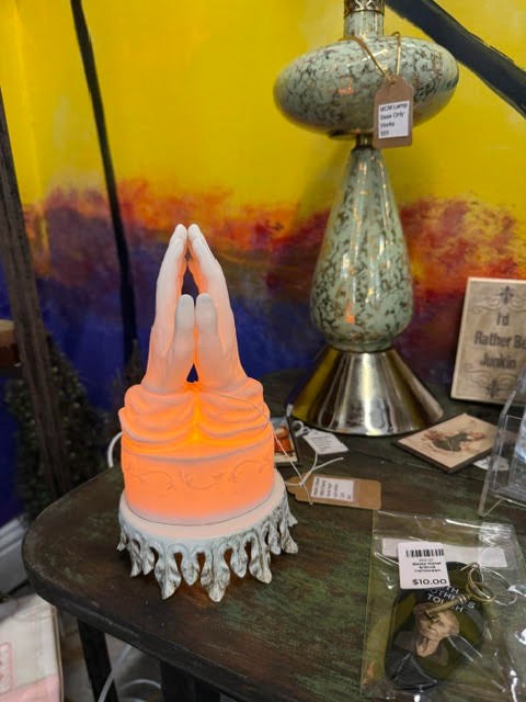 MCM Aladdin Praying Hands Nite Lite with New Cord