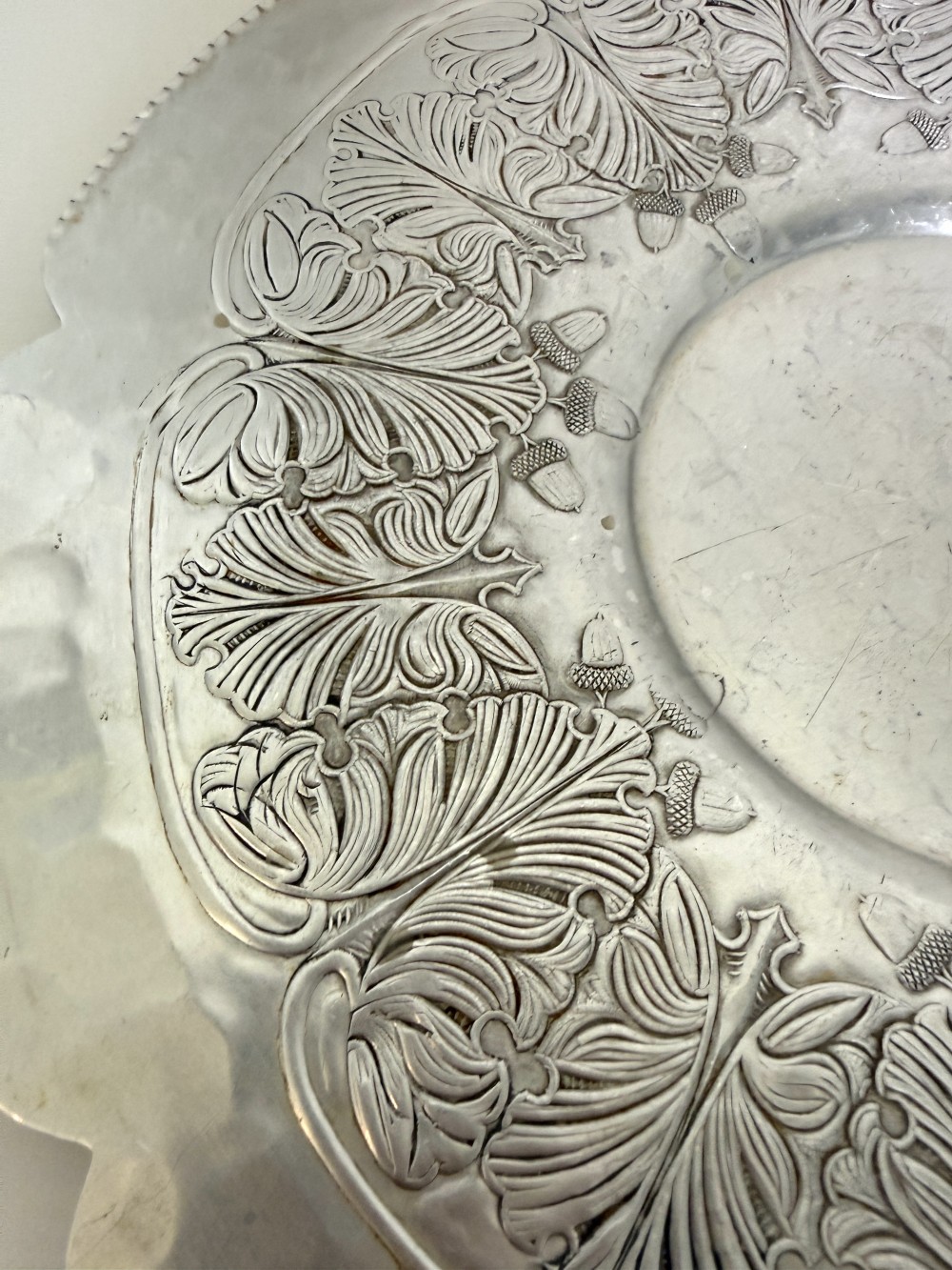 Trade continental aluminum serving tray
