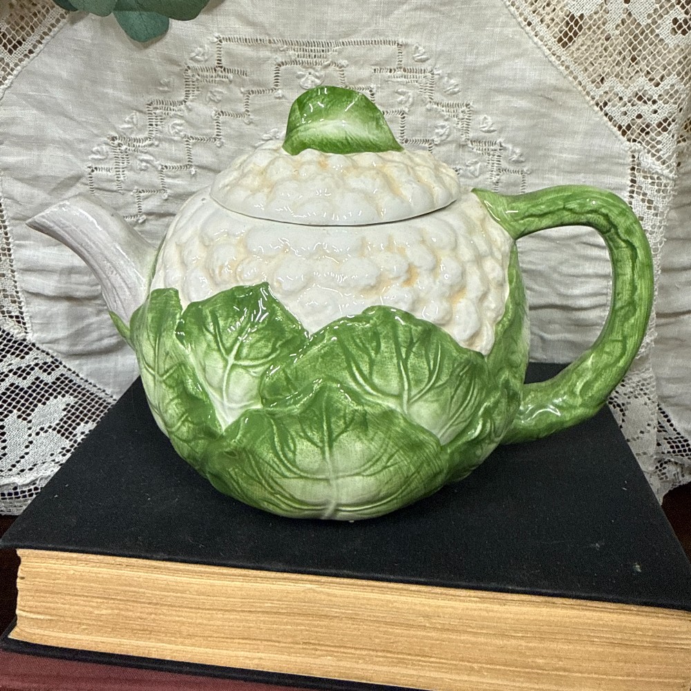 Cauliflower Figural Teapot