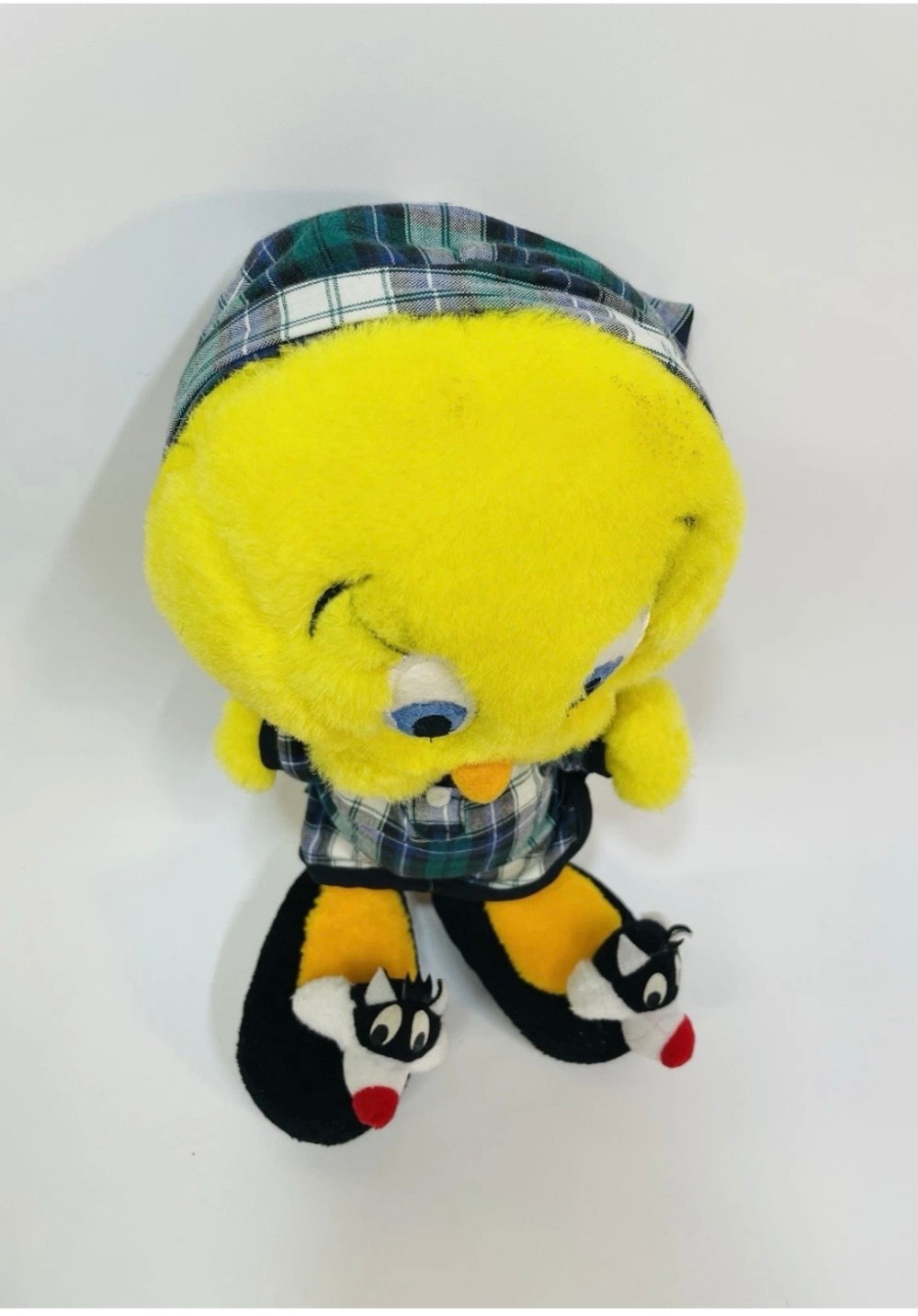 PlushTweety Bird 1995 Pajamas Sylvester Slippers Warner Bros Studio Store 10