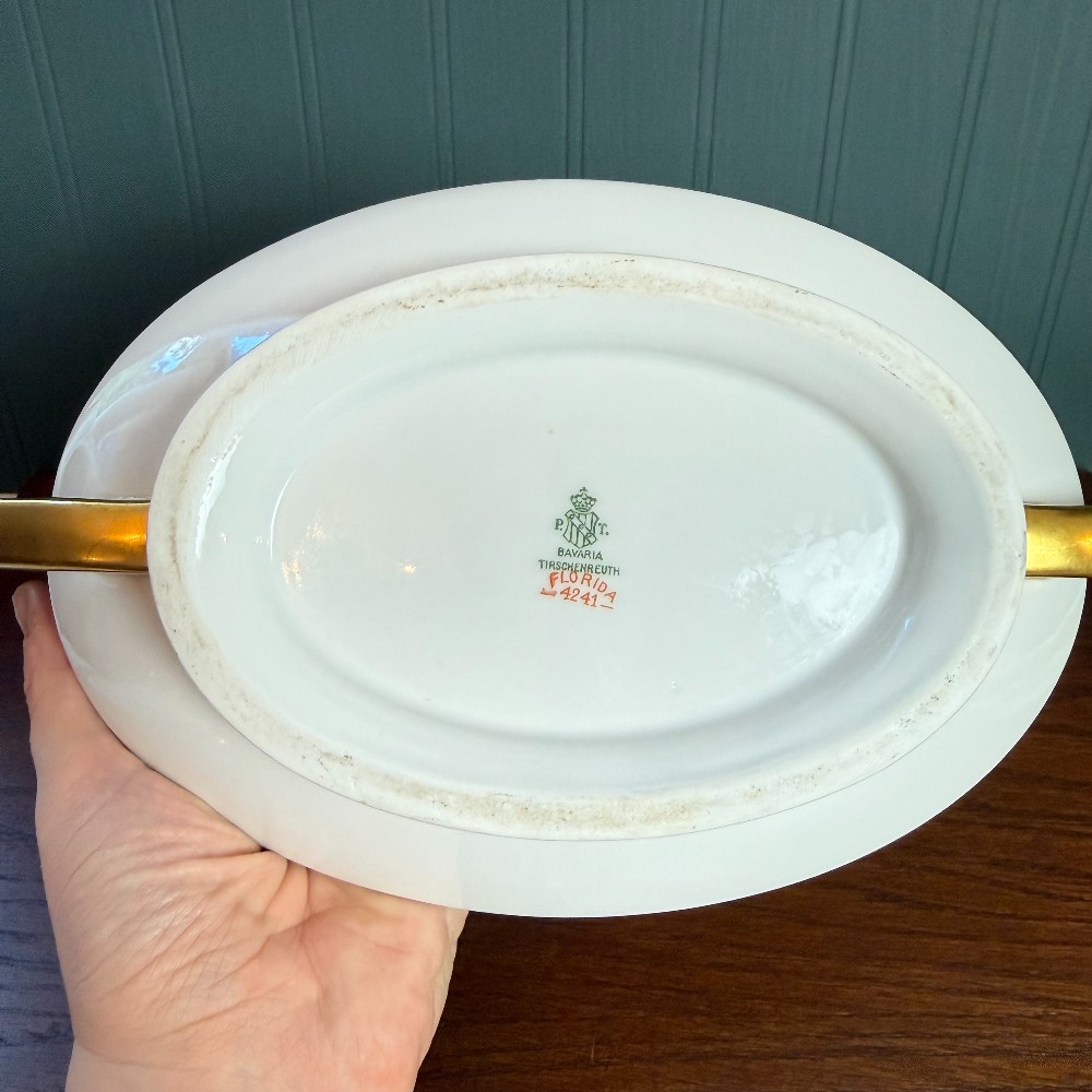 PT Bavaria Tirschenreuth Florida Covered Vegetable Dish