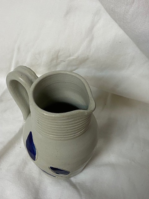 Williamsburg Pottery Salt Glaze Pitcher