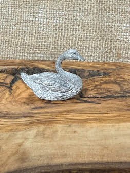 1980 Spoontiques Pewter Swan