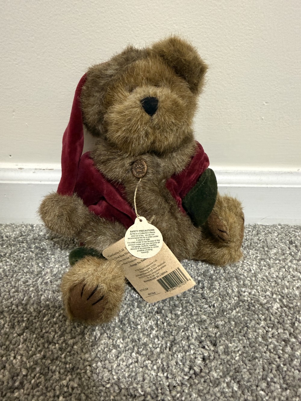 Boyd’s bear Mr Baybeary plush