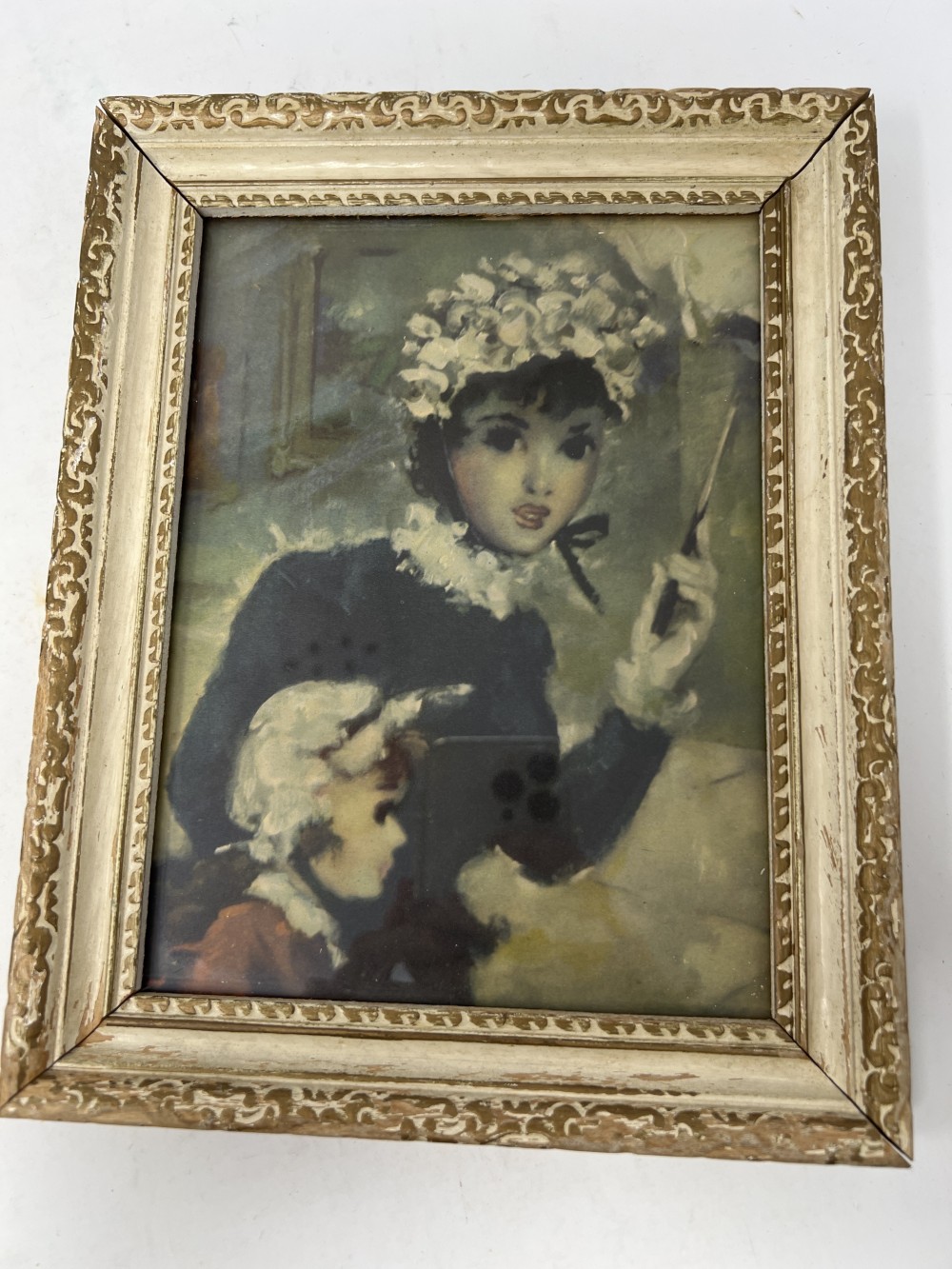 Vintage Framed Print – Victorian Style Portrait