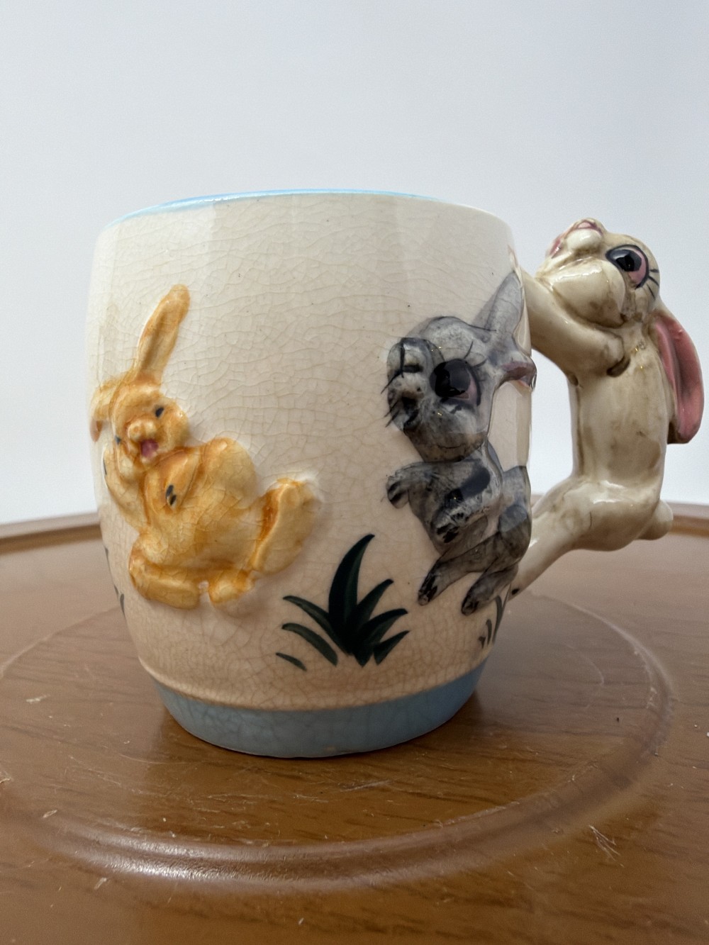 Vtg Japanese Bunny Mini Mug