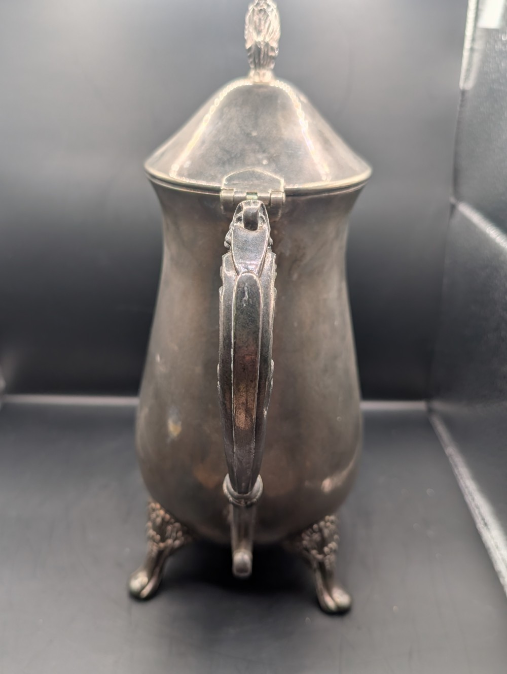 Vintage silver plated teapot