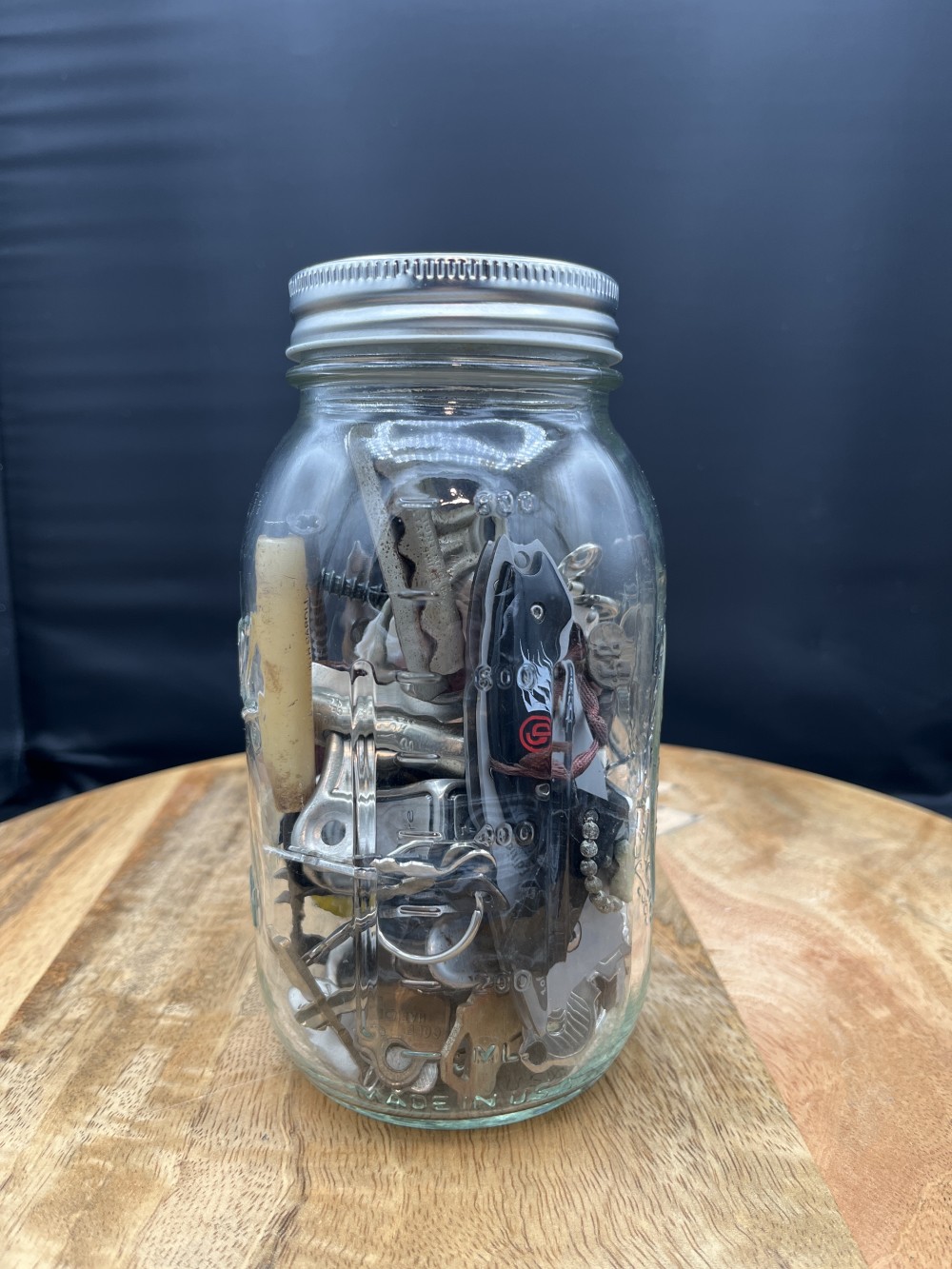 Manly Junk Jar
