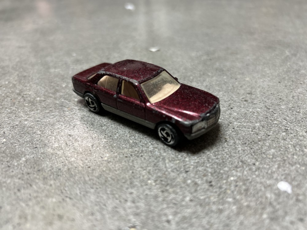 Box of toy cars