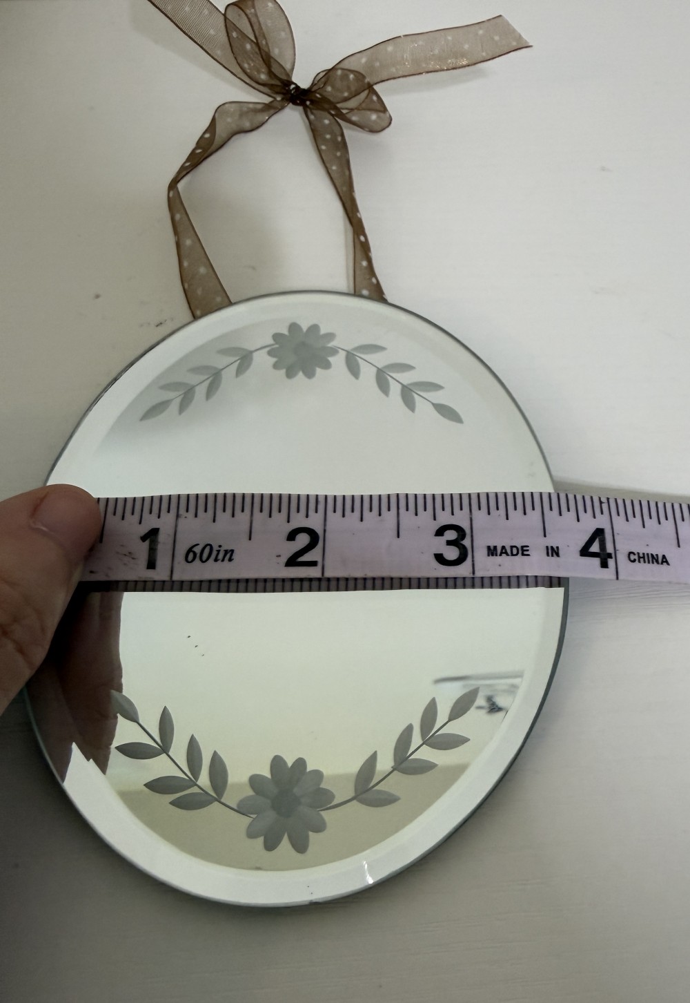 Small Etched Mirror