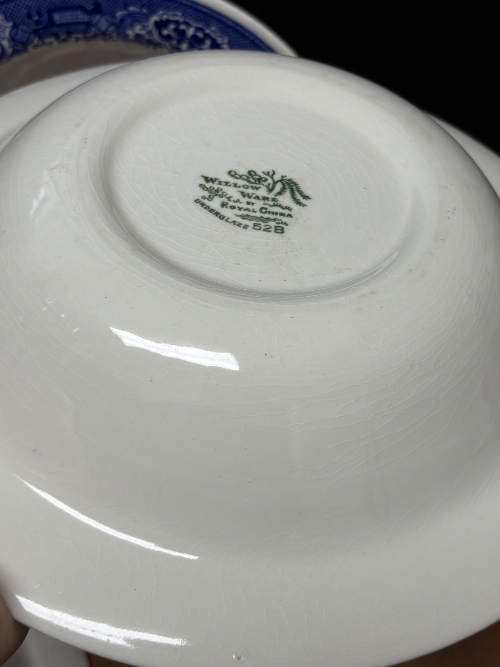 Blue Willow Set of 3 Serving Bowls Royal China Willow Ware 10 Inch