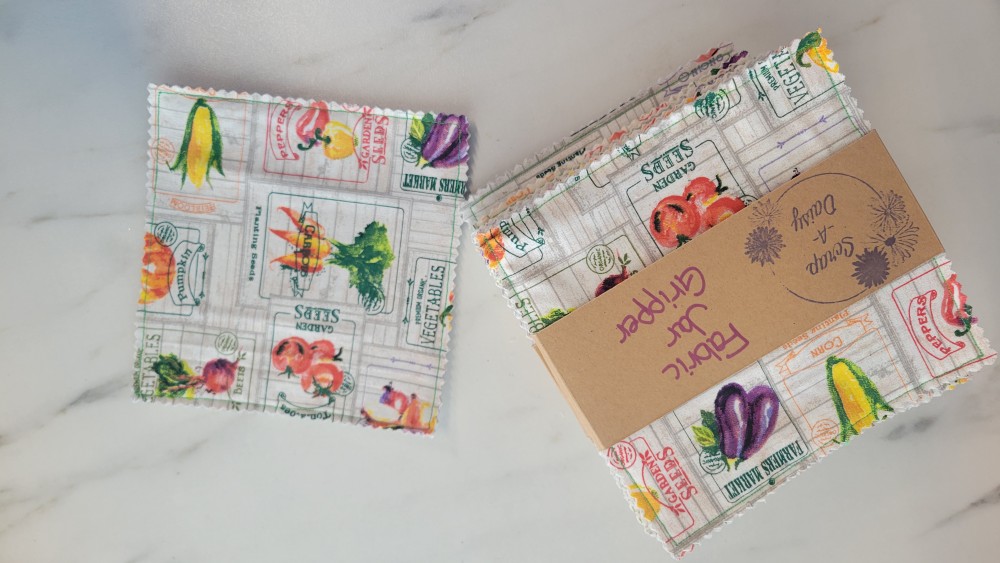 Vegetable Garden Fabric Jar Gripper