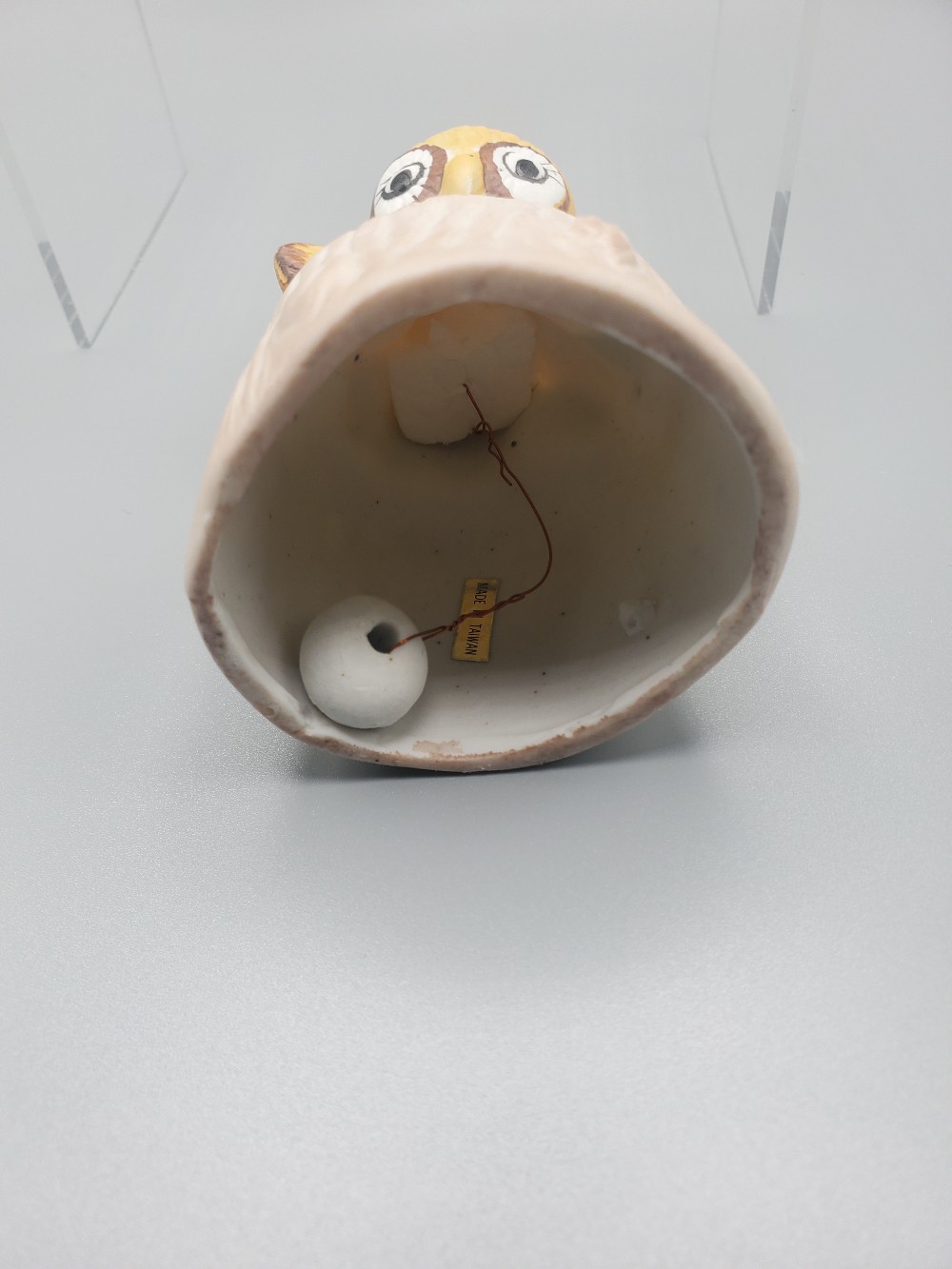 Vintage Ceramic Owl Bell