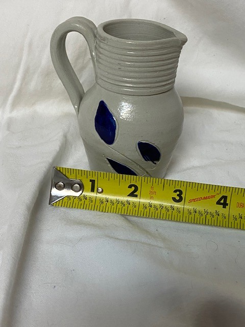 Williamsburg Pottery Salt Glaze Pitcher