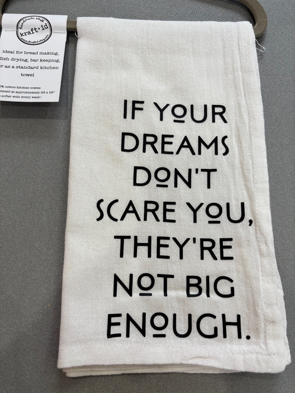 Quirky Hand Towel:  K24