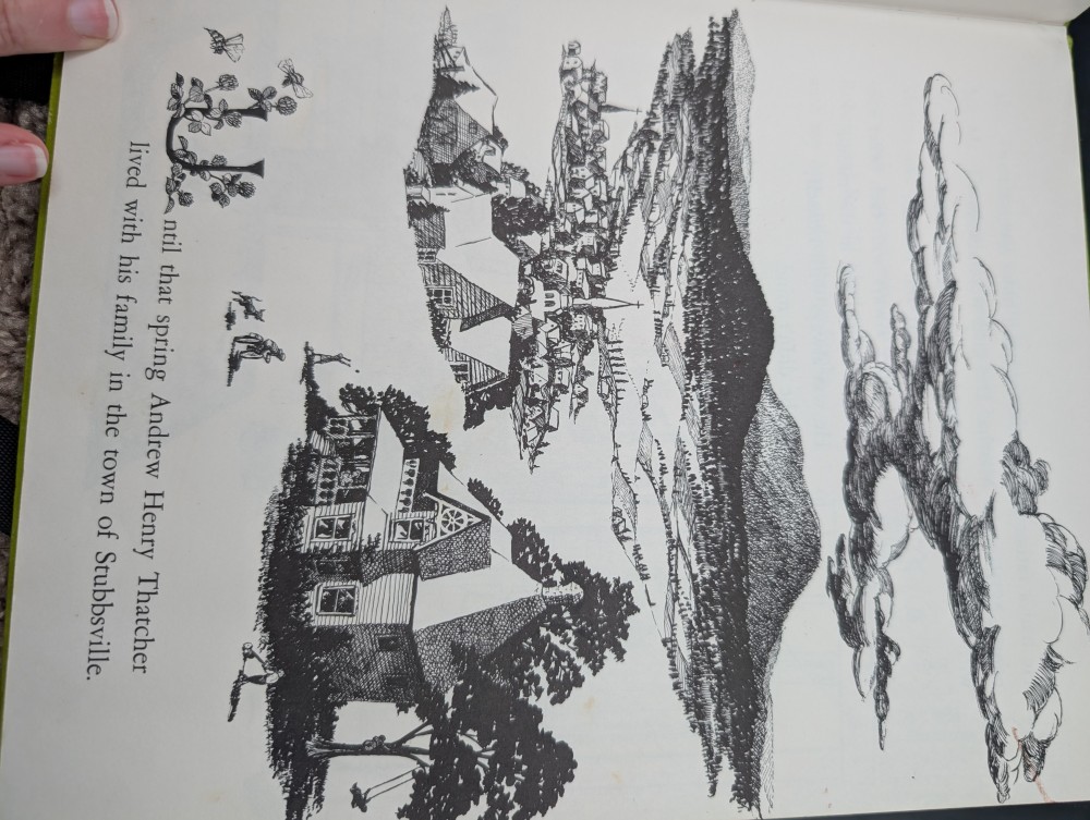 Vtg 1965 Andrew Henry's Meadow Children's Book Club Edition