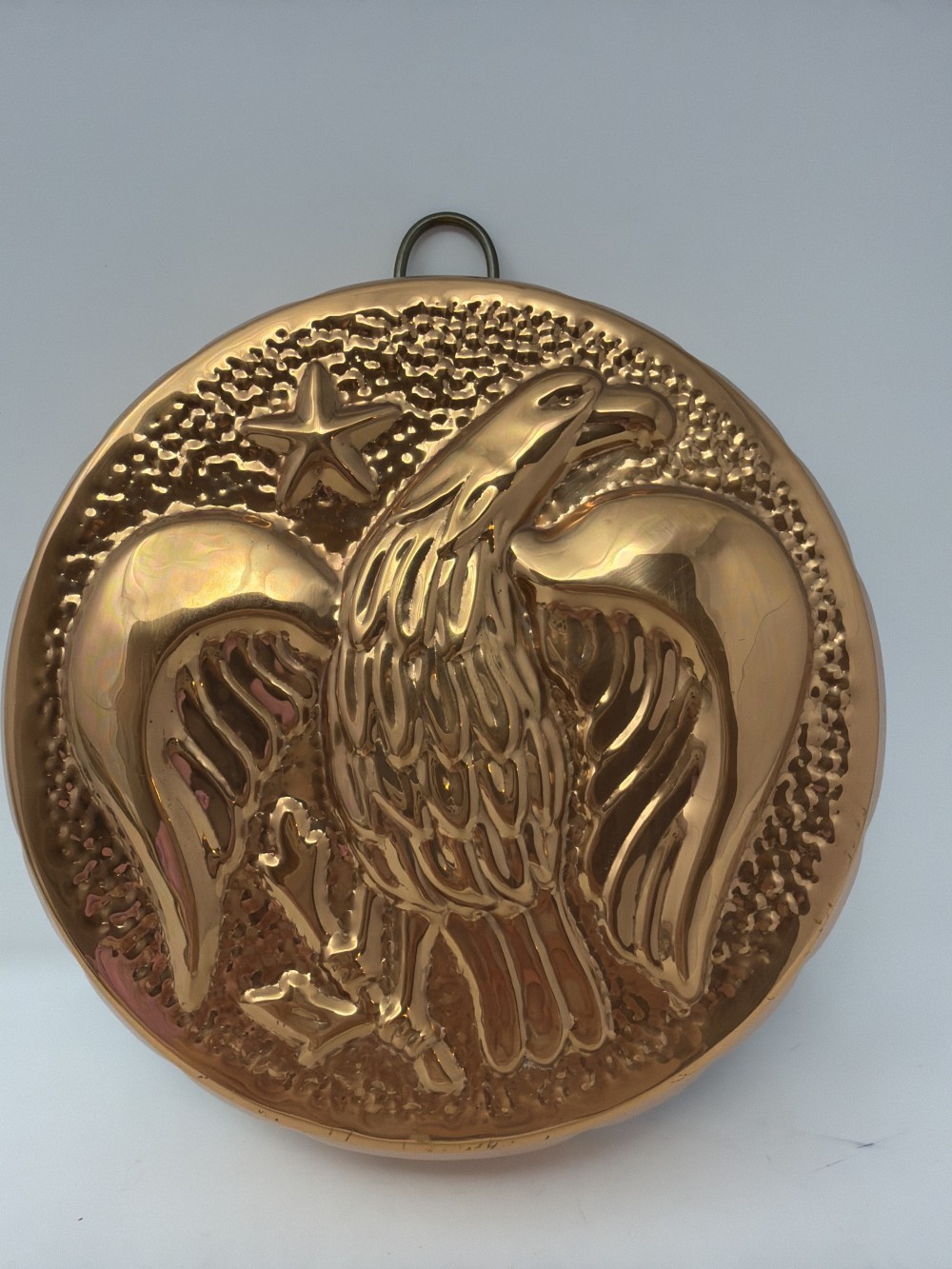 American Eagle Copper Tin Lined Mold