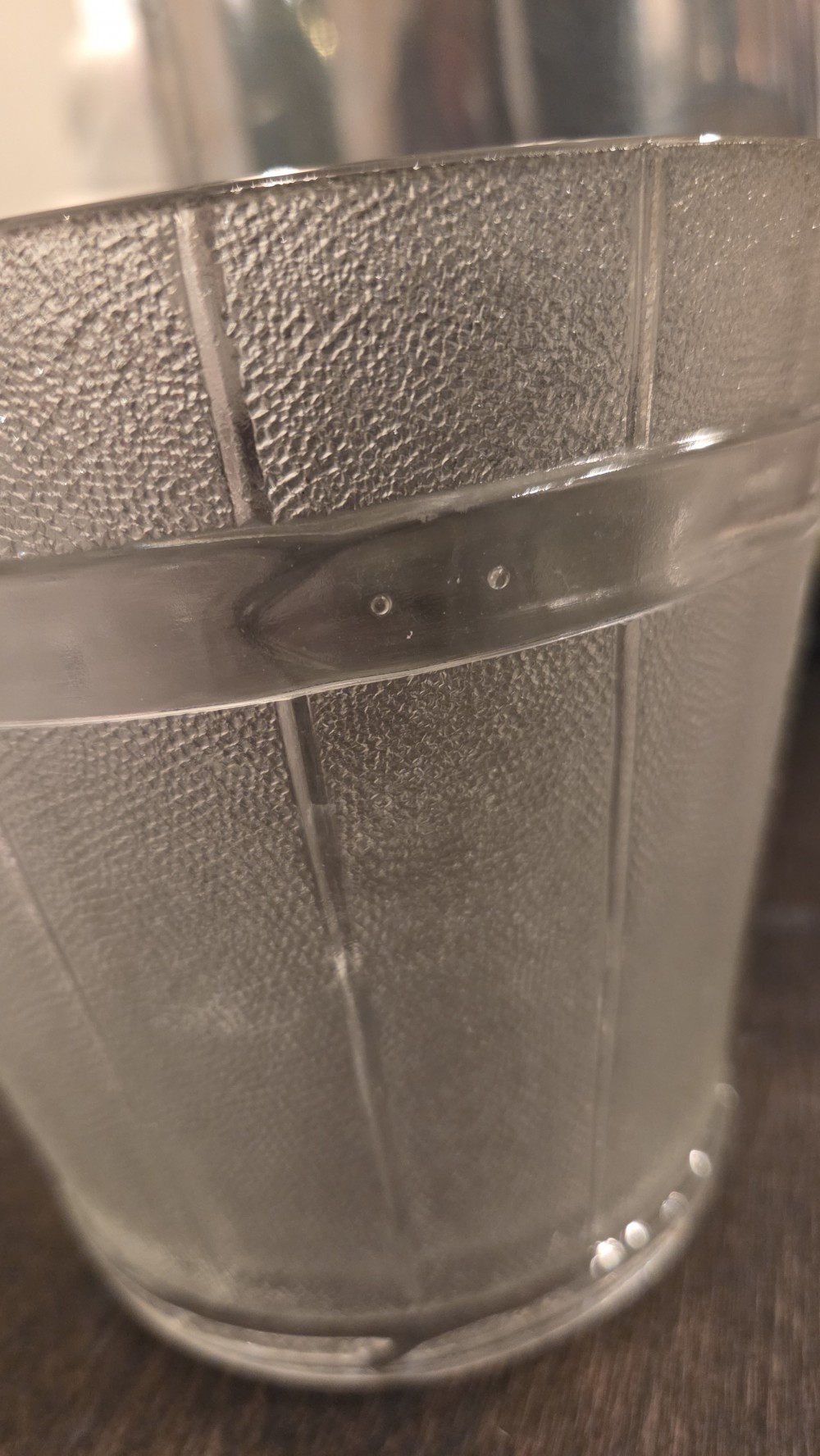 KP-1821 mid-century glass bucket
