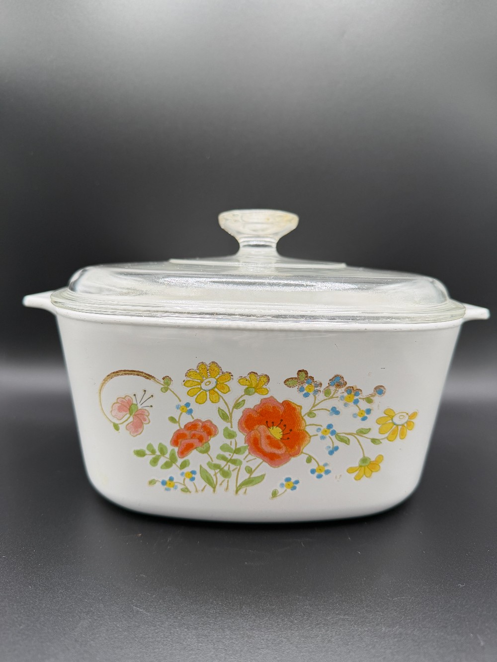 Corning Ware Wildflower 3 Qt Casserole with Lid