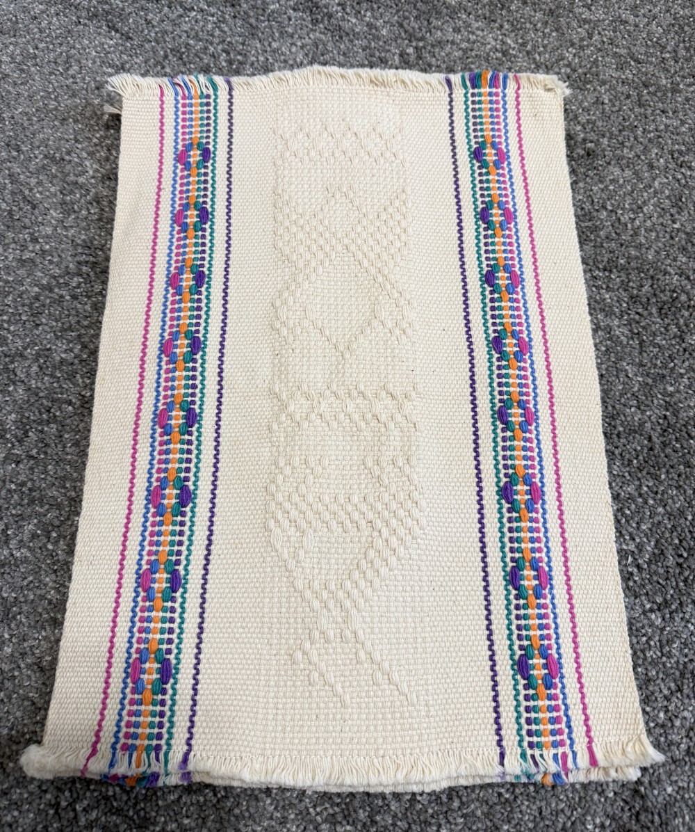 Handwoven placemats set of 4