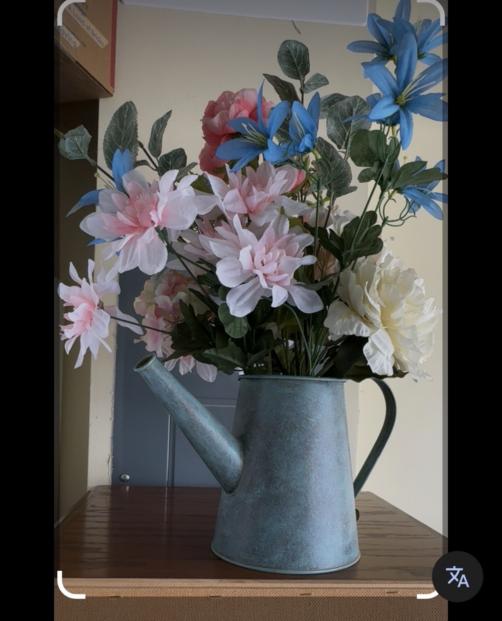 RUSTIC WATERING CAN FLORAL CENTERPIECE
