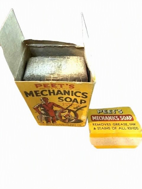 Peet's Mechanic's Bar Soap Colgate Palmolive 1930-40's